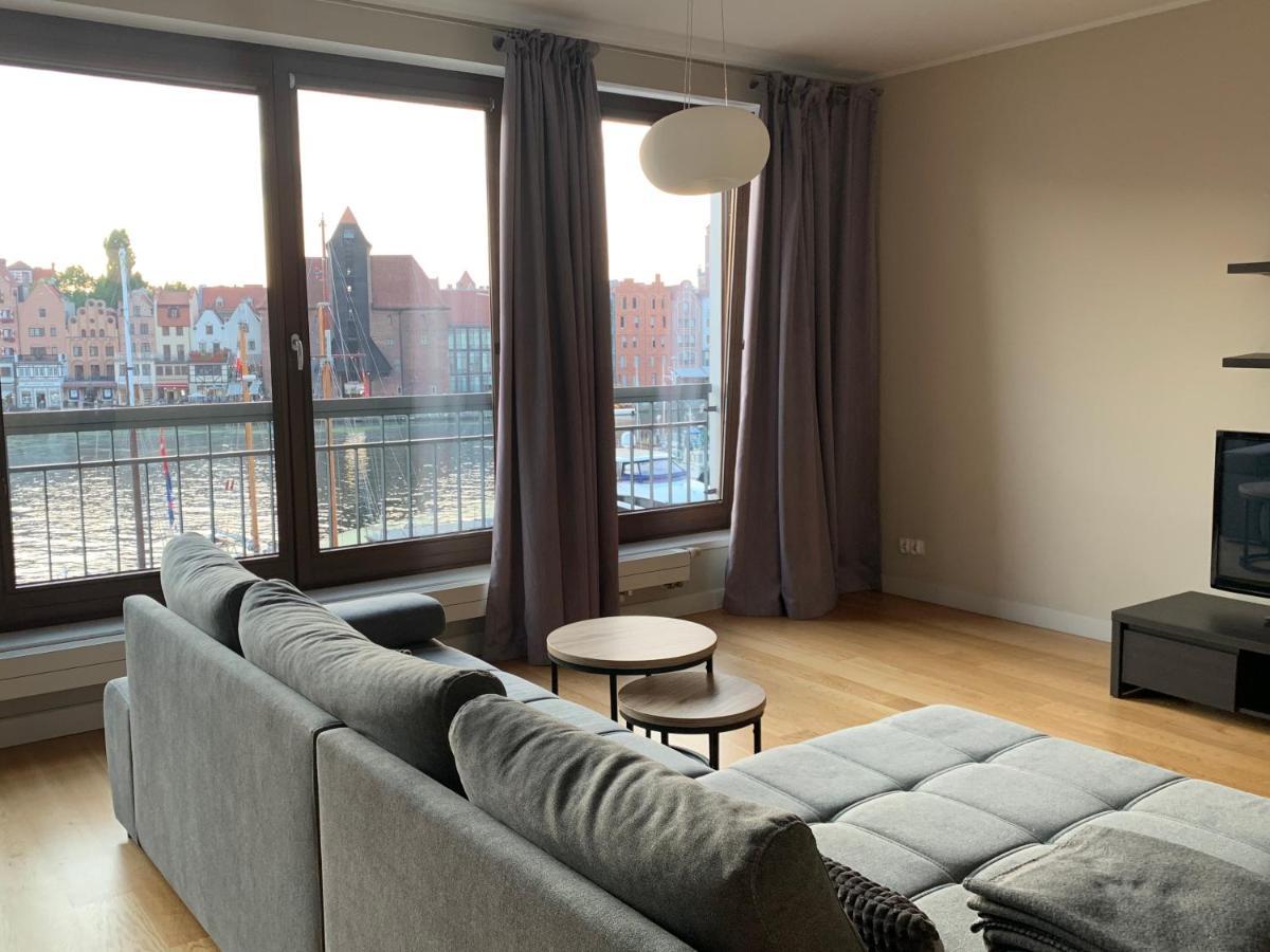 Apartamenty Centrum Nad Motlawa Z Widokiem Na Patio Z Balkonem Гданьск Экстерьер фото